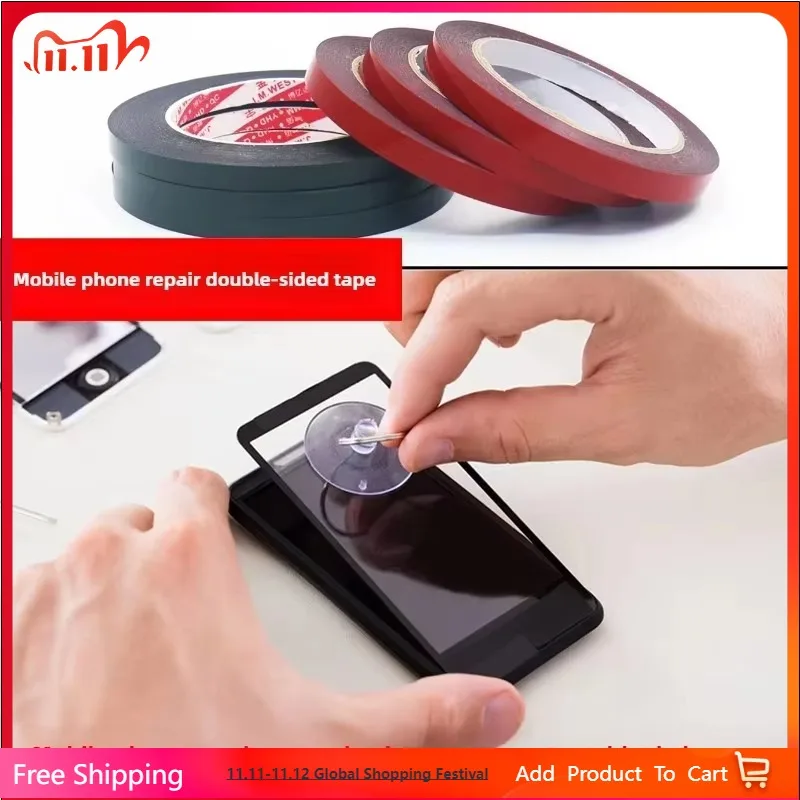 

Mobile Phone Repair Double-sided Tape PE Sponge Tape Tablet Laptop Screen Battery Back Cover Border Sealing Strong Adhesive Stri