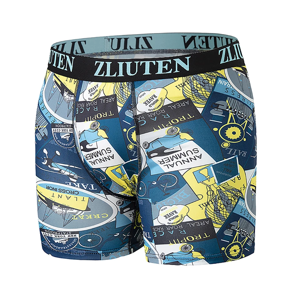 5/10er-Pack Multi-Size-Teenager für Erwachsene, Herren-Boyshort, Freizeit, Sport, Joker, elastische Taille, lange Herrenunterwäsche, kann Eltern-Ch sein – Detail 18