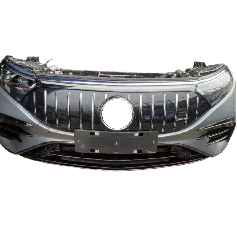 

Tom AutoHigh Quality Front Bumper Assembly with Radiator and Headlights for Mercedes Benz EQS53AMG W297