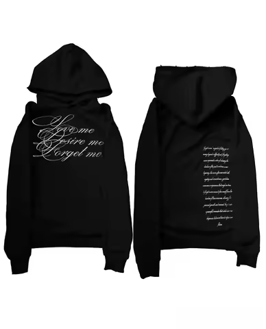 Street hip-hop clothing letter print pattern men sweatshirt Y2K Harajuku fashion pullover hoodie loose sweatshirt couple