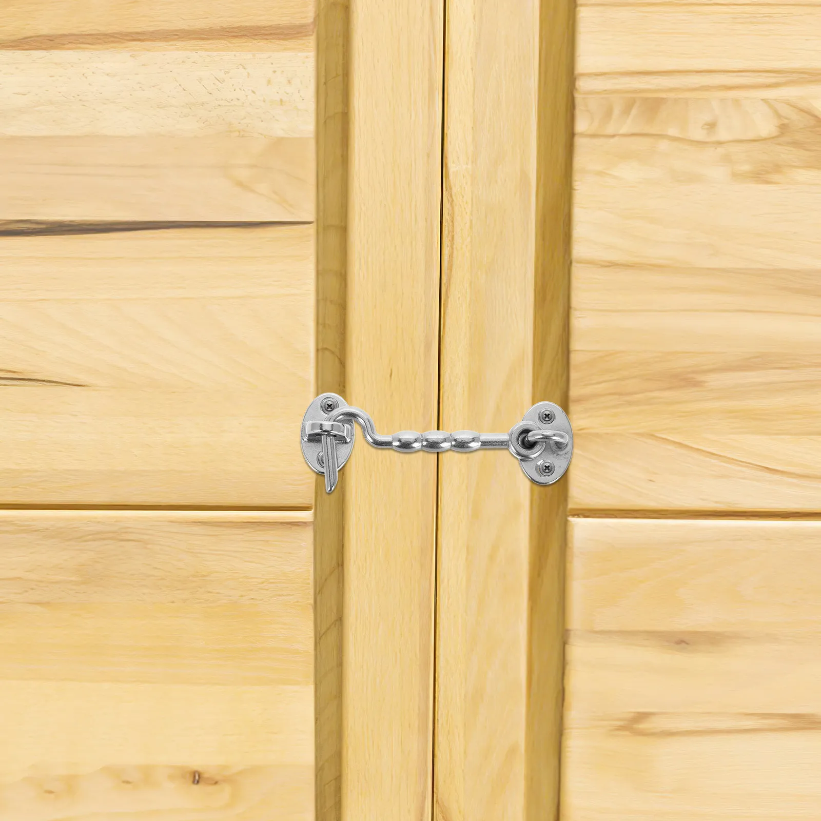 Фото Усиленный крючковой замок из нержавеющей стали, ветроустойчивый, для яхт, лодок, автодомов, садовых ворот, прицепов, кабин, с креплением