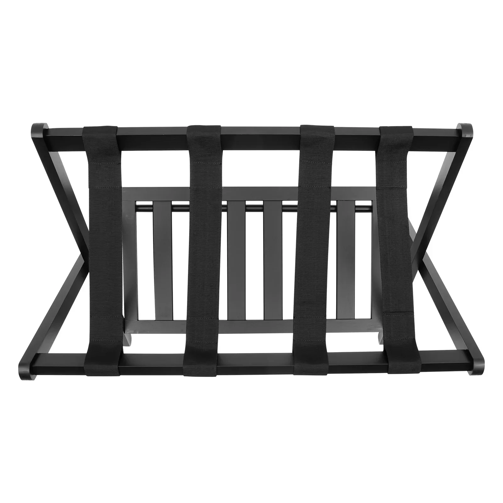 Double-Layer Luggage Rack Foldable Space-Saving Home Storage Excellent Load-Bearing Capacity for The Bedroom and Guest Room