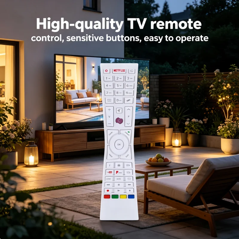 

High Quality RM-C3232 Universal Remote Control for JVC Smart TVs Models LT-49C770 LT-32C670 LT-24C680 - Replacement Battery Pack