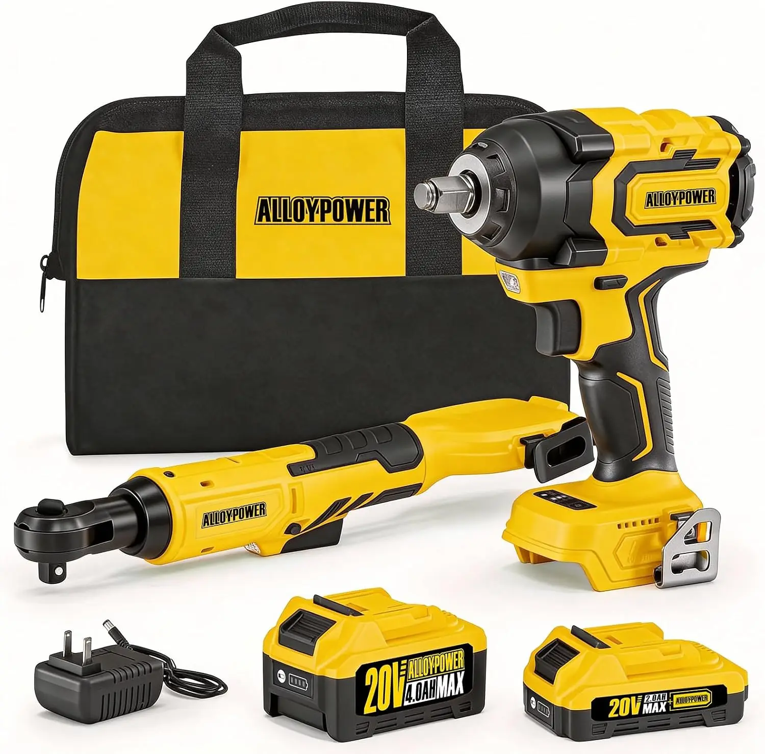 20V Brushless Impact Wrench & 3/8
