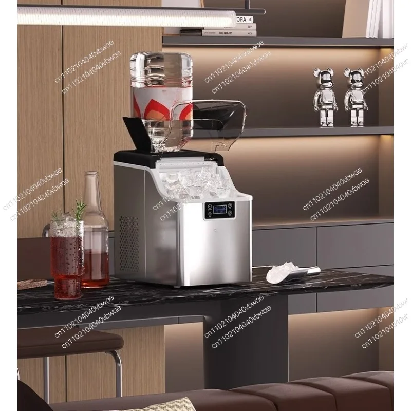 

Wotolai коммерческий бытовой небольшой магазин чая с молоком, машина для льда, ручная машина для производства в бутылках воды, 30 кг, машина для кубиков льда в общежитии