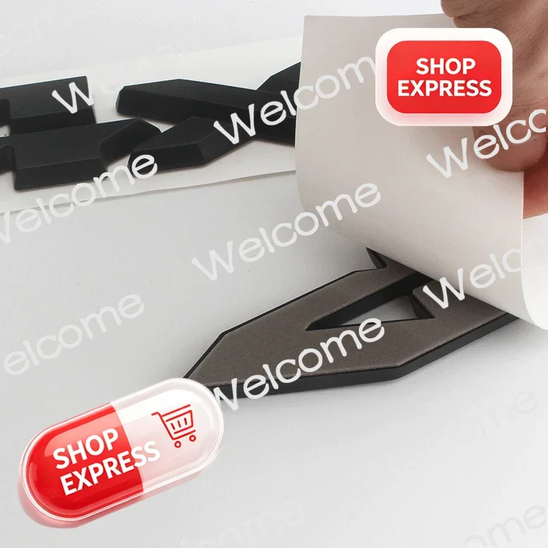 4X4 LIMITED New Emblem Rear Trunk Label Car Stickers for Dodge RAM 4x4 RAM 1500 2500 Pickup Truck Body Refit Logo Accessories