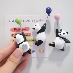 Cute and Playful Little Panda Refrigerator Magnet Souvenir Photo Wall Magnet Chinese Style Refrigerator Magnet Gift