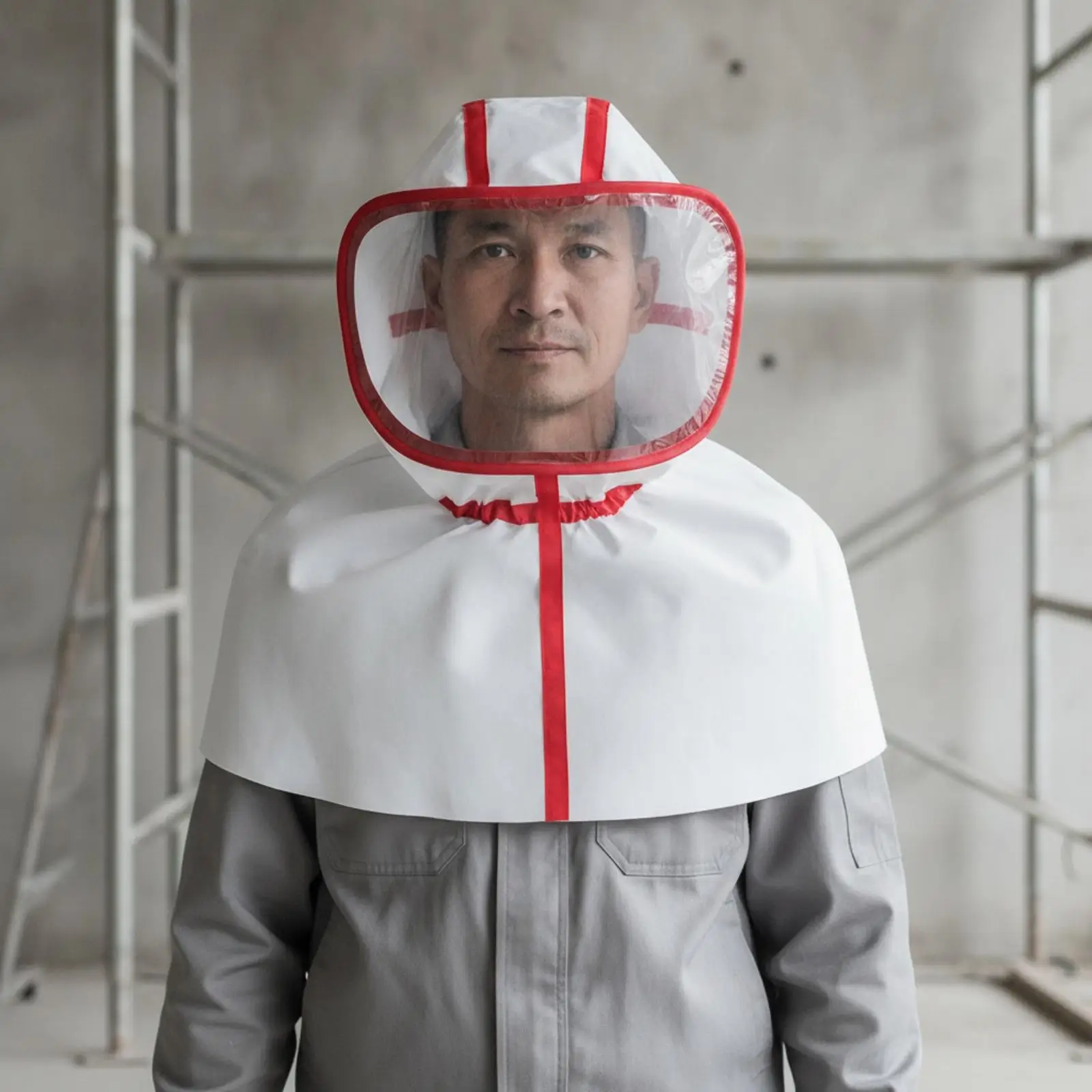 dust-proof-chemical-face-shield-hood-full-head-coverage-with-clear-visor-for-laboratory-workshop-bee-protective-hood-safety