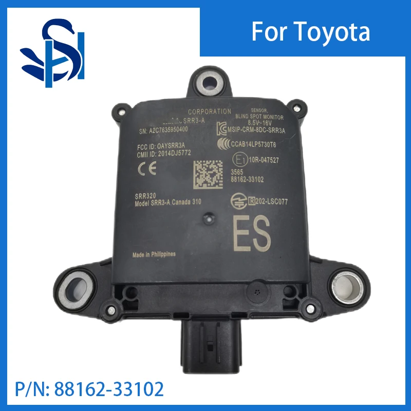 Módulo de Sensor de punto ciego, Monitor de distancia para LEXUS ES300H 88162, 33102-2019