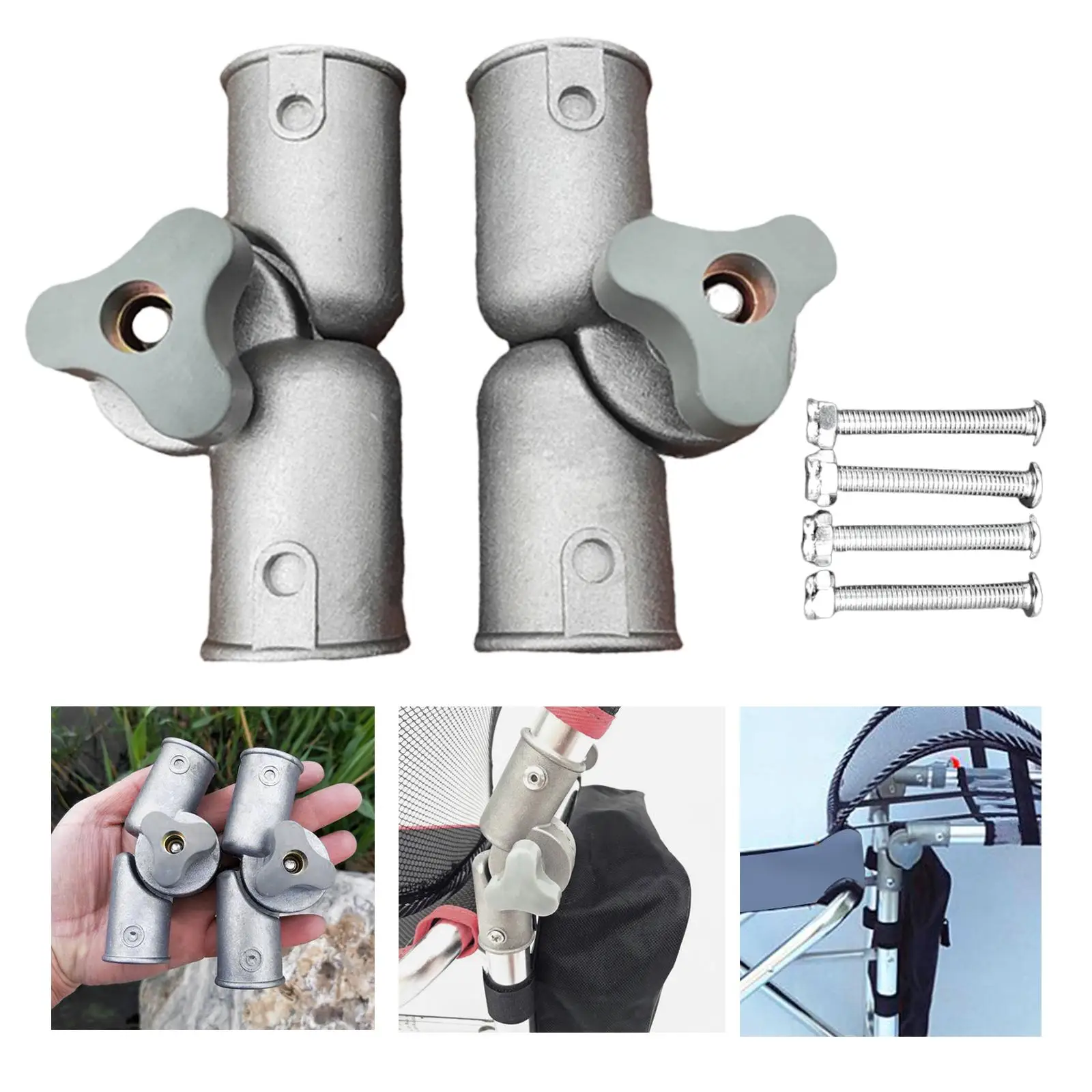 1 Pair Folding  Lift Bracket Arm Converter Adjustable Gear Hinge Multifunctional Fishing Tool Tackle Accessories