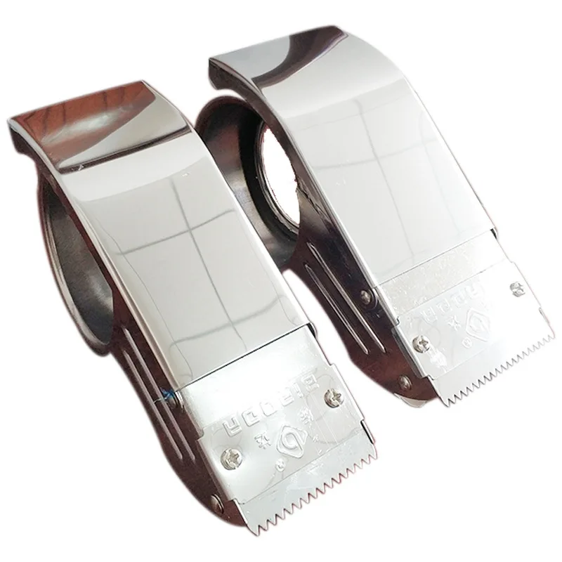 Metal Sealing Packer Tape Cutter Packaging Tape Dispenser Box Sealer Bale Scotch Tape Holder Cutting Machine Tool 48/60mm