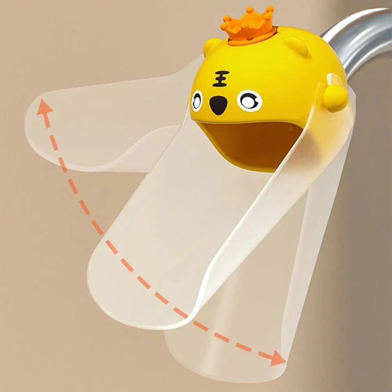 Hot Cartoon Animals Faucet Extender For Kids Hand Washing In Bathroom Sink Accessories Kitchen Convenient For Baby Washing