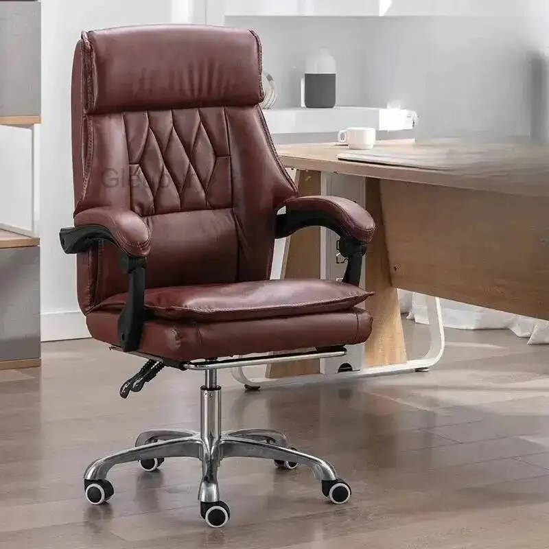 

Игровое кресло Executive с регулировкой наклона до 165°, обновленное, для дома и офиса, на колесиках, для компьютера и дизайна