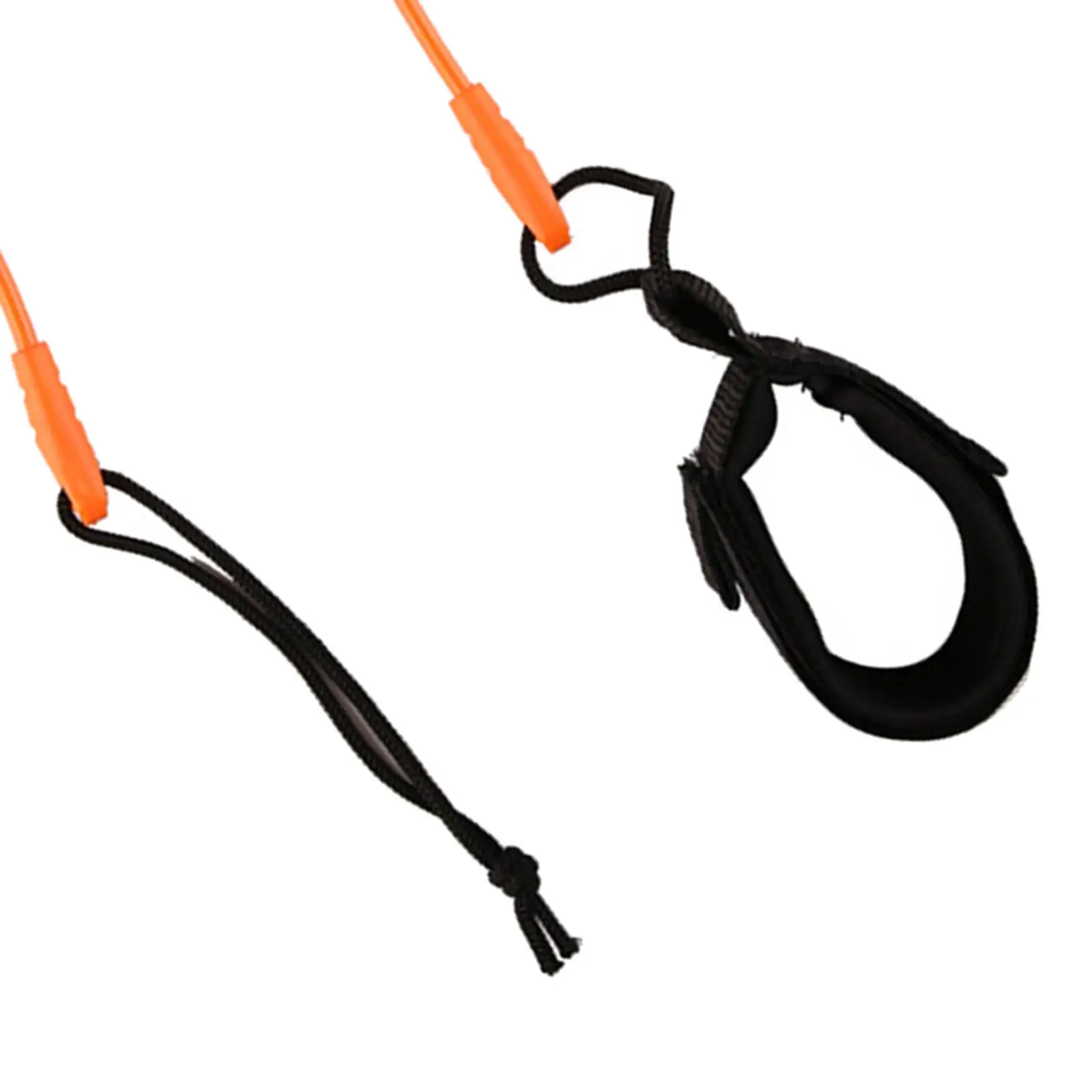 Paddleboard Sups Coiled Leash 10ft Elastic Rope Foot Band for Beach Summer Body Board Use
