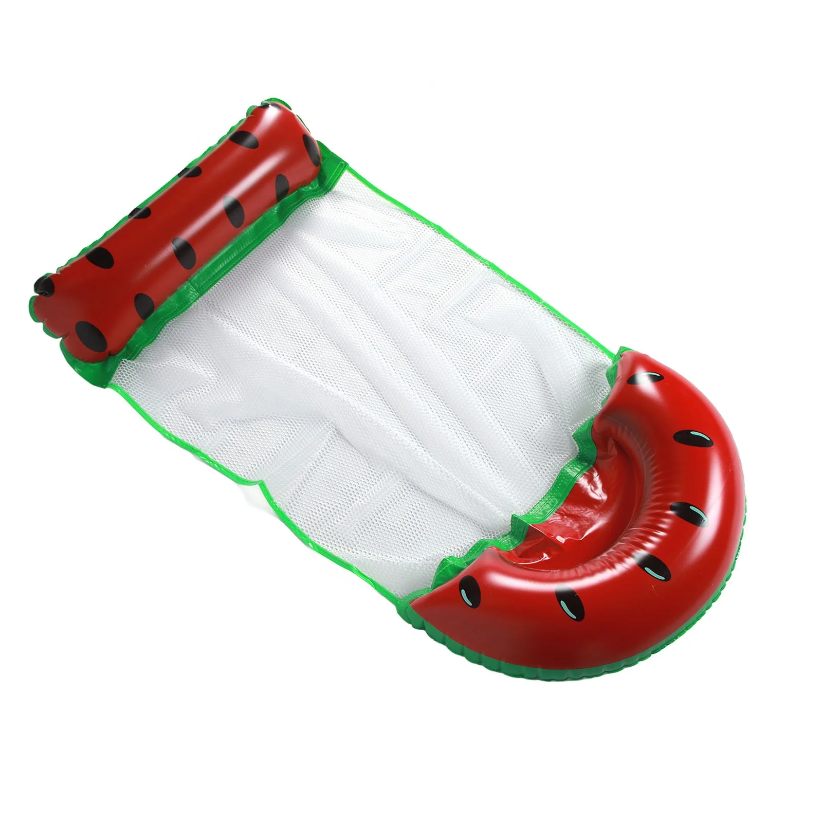 

Folding Water Inflatable Floating Hammock Thickened Watermelon Foldable Pool Swimming Float Hammock