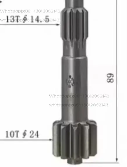 Mi-c-ro Excavator Y-an-m-a-r 30 Rotation Vertical Shaft Linkage Axis