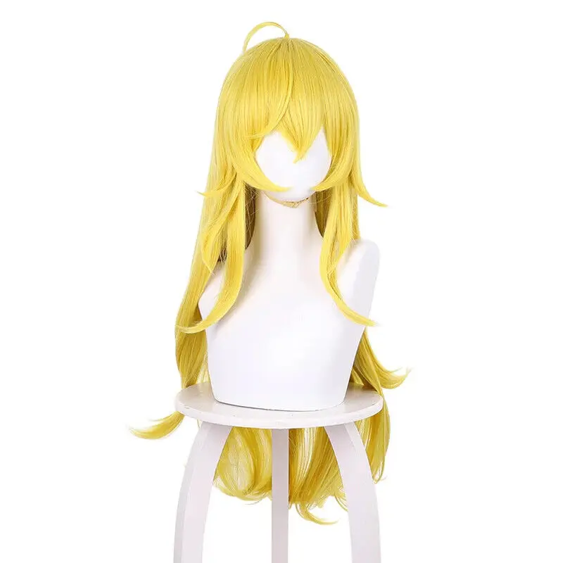 

Yang Xiao Long Cosplay Wig 90cm Women Long Straight Yellow Party Synthetic Wigs