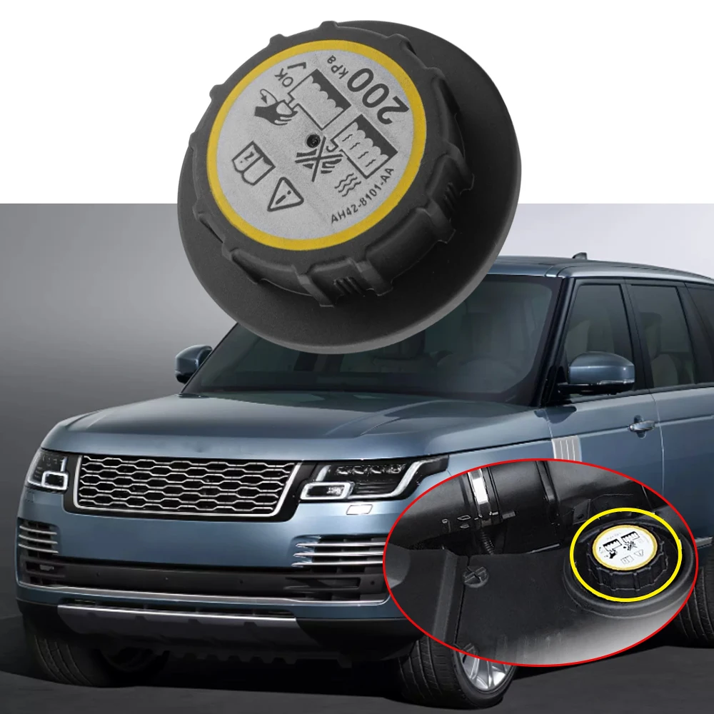 LR010965 Radiator Coolant Expansion Reservoir Tank Cap for Land Rover Range Rover 2010-2022 Discovery 2017-2024 LR4 2010-2016