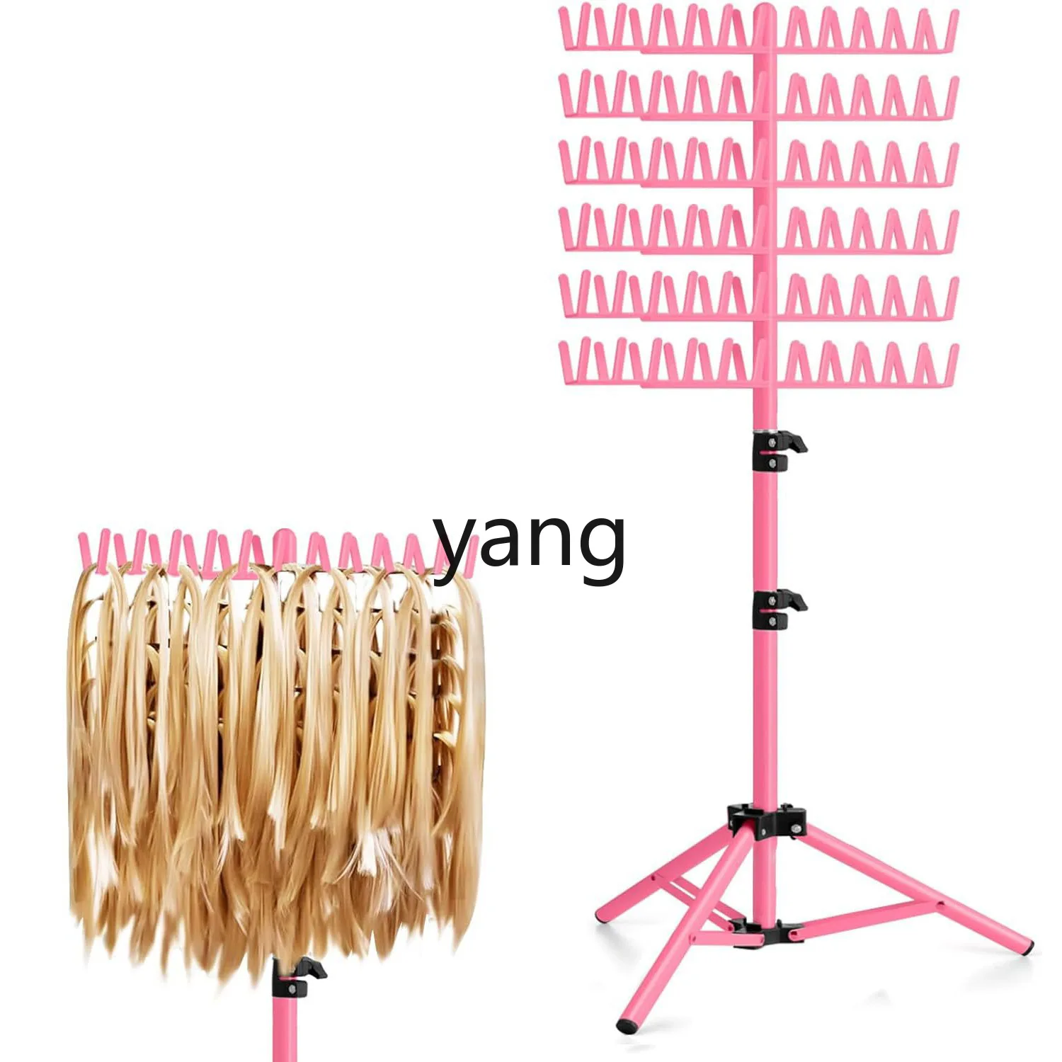 LMM Floor Type Bracket Retractable Braided Hair Braided Bracket