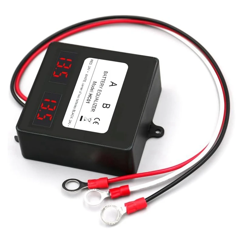 HC01 Battery Equalizer 2S 12V 24V Cell Voltage DC Inverter Active Balancer Lead Acid NCM LPF Battery Charger Controller-DT30