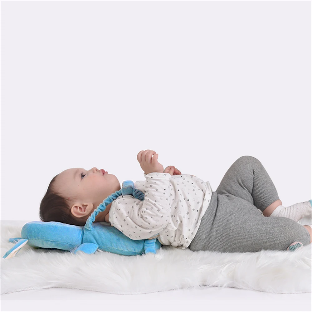 Head back protector baby protect pillow learn walk headgear prevent injured safety pad prevention fall cartoon bee kids pillows