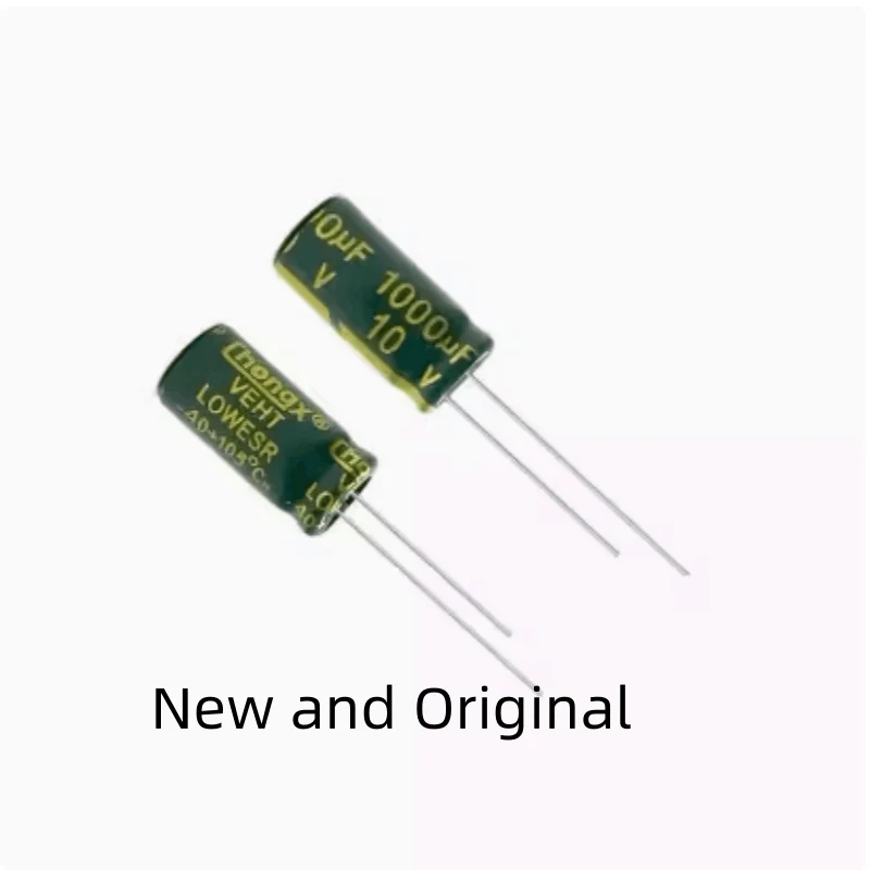 

10V1000UF high-frequency low resistance long life high-quality electrolytic capacitor with a volume of 6X12