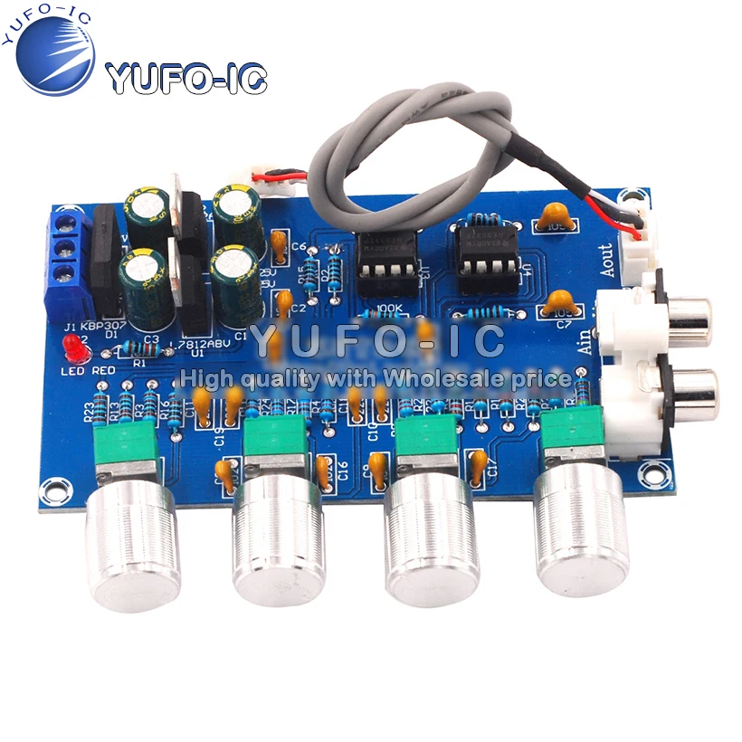 M164 Power Amplifier Tuning Board Preamp Board Tone Board NE5532 Zoom Landscaping Adjustment High And Low Sound Adjustment Board