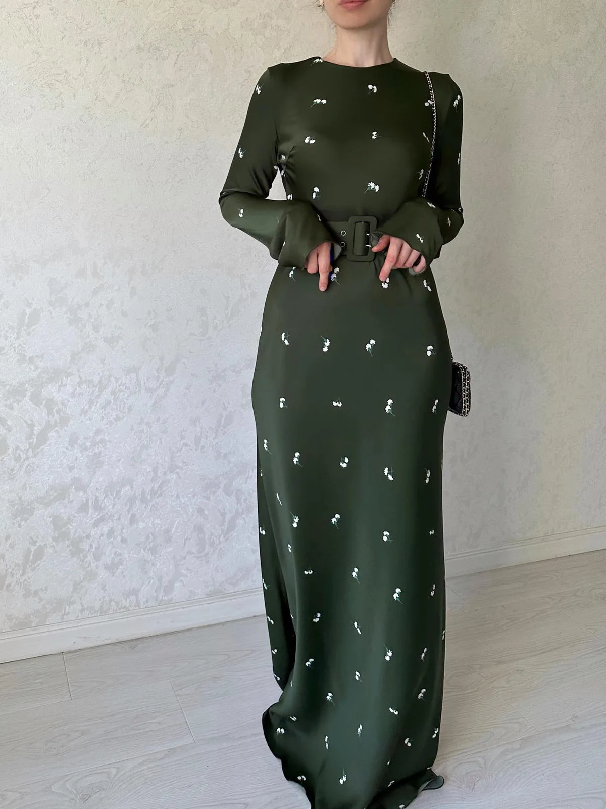 Eid Muslim Dress for Women Abaya Morocco Ramadan Lace-up Abayas Kaftan Islam Floral Print Solid Dubai Arab Modest Long Robe