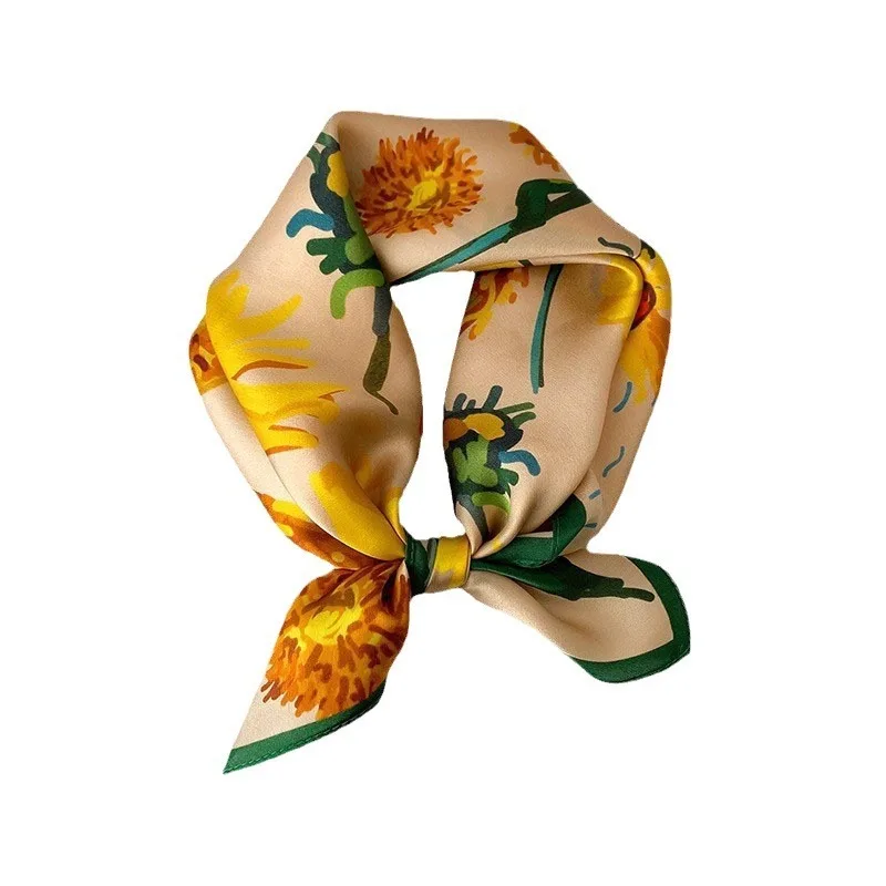 100% Pure Mulberry Silk Scarfs for Women-Lightweight 21