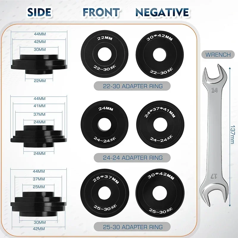 バックルボトムブラケット取り付けおよび取り外しツール、自転車ヘッドセットツール、bbベアリングリムーバー、mtb修理キット、bb86、30、92、pf30