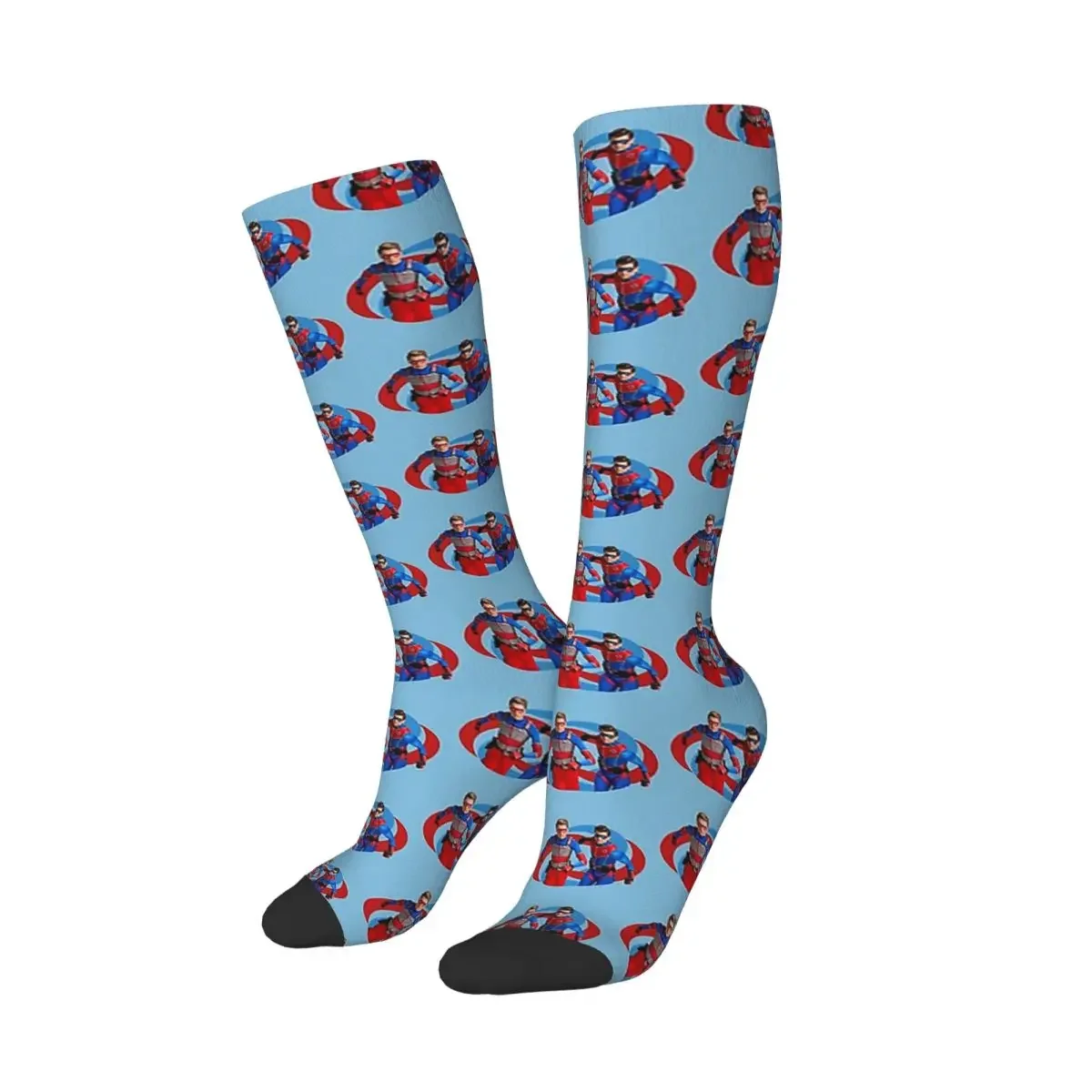 Henry Danger - Action Logo Socks Harajuku Stockings All Season Long Socks Accessories for Man's Woman's Christmas Gifts