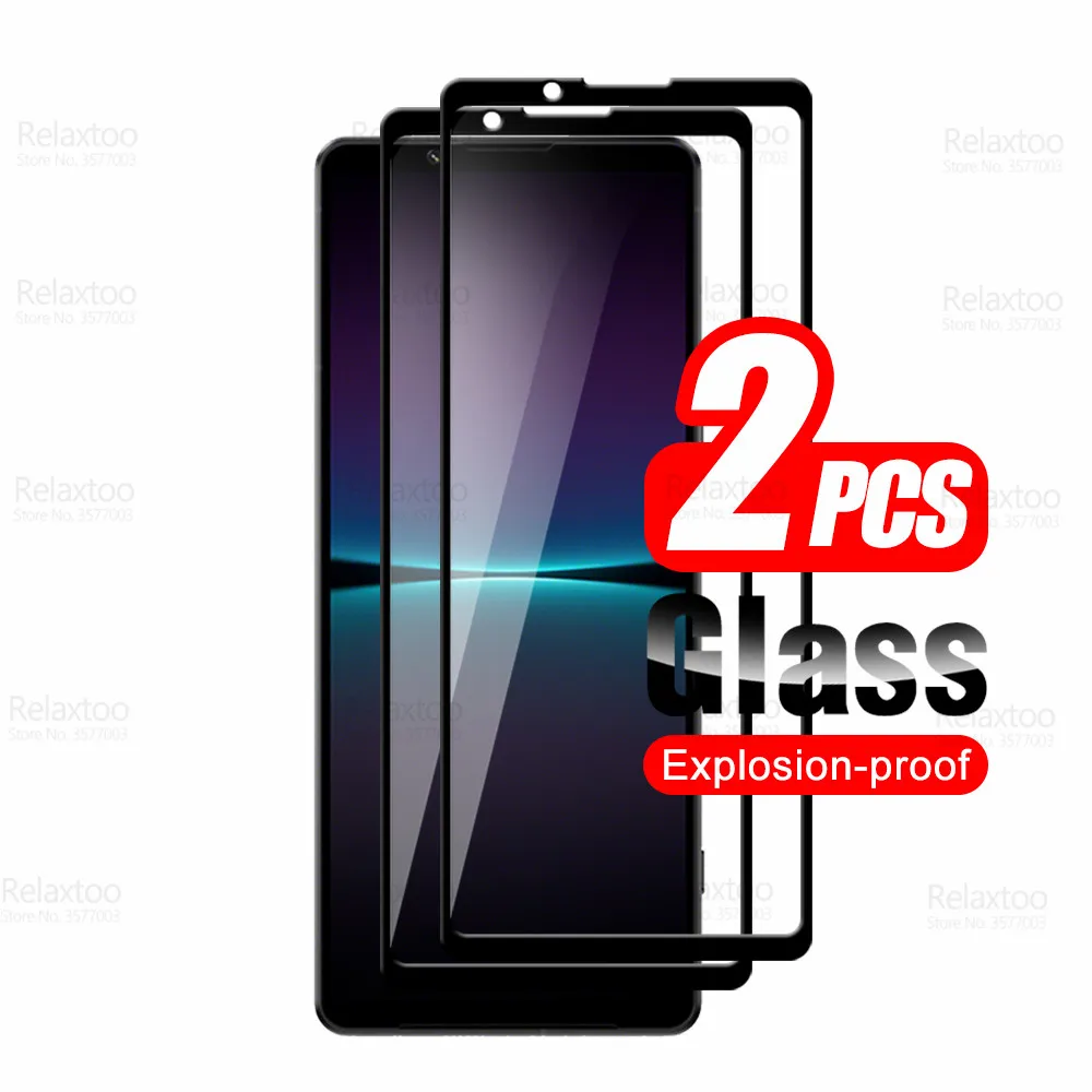 2pcs 3D Full Cover Tempered Glass For Sony Xperia 1 IV Protective Glass For Xperia 10 IV 1IV 10IV 5G Screen Protector Armor Film