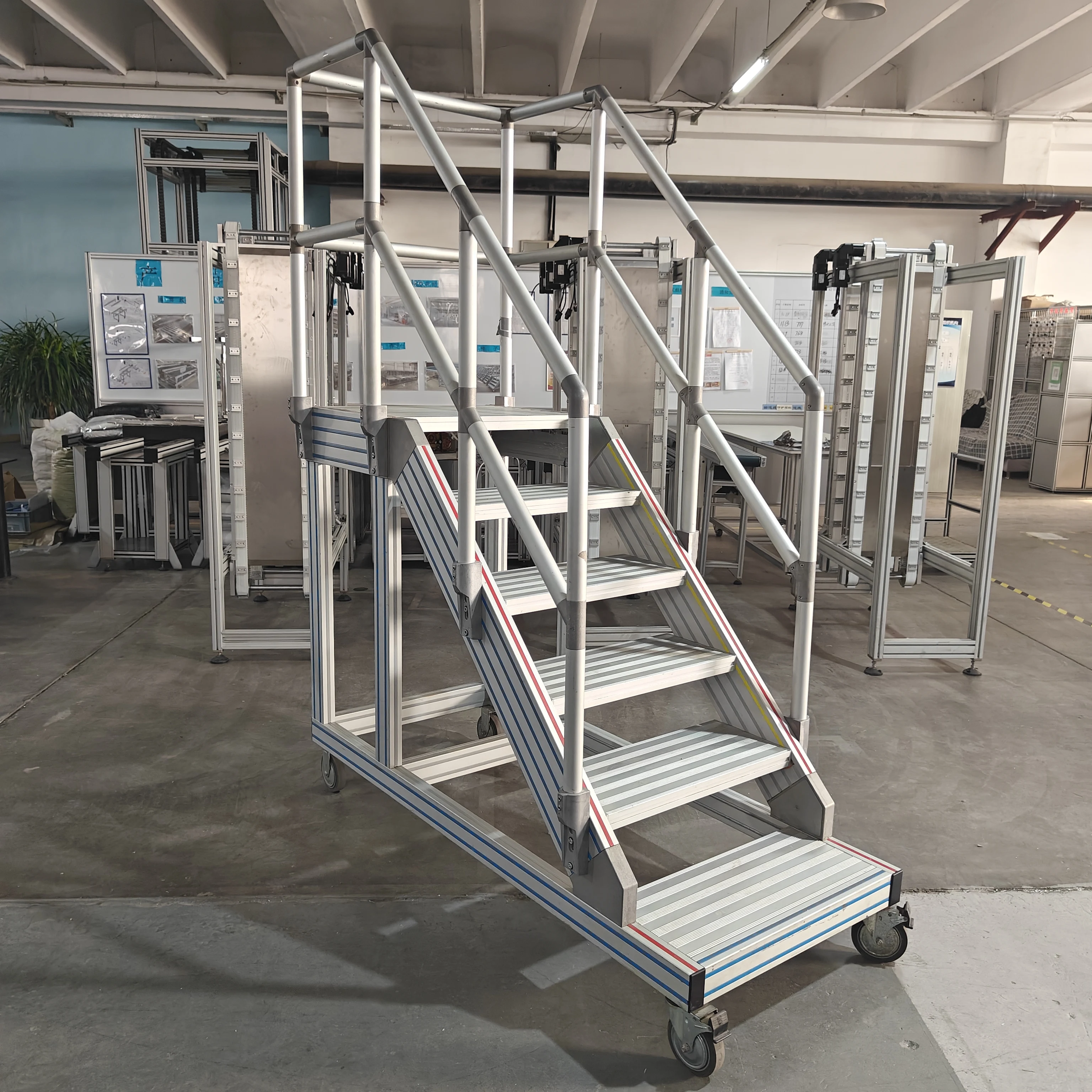 

Aluminum Industrial Platform Step Ladder for Sale
