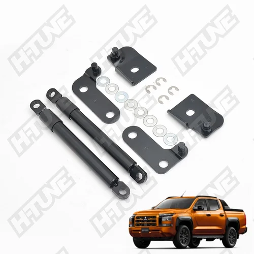Imagen 2 del producto 2 x Kit de choque de Gas de barra de puntal de asistencia de elevación fácil y de desaceleración de portón trasero para Mitsubishi Triton MV 2024