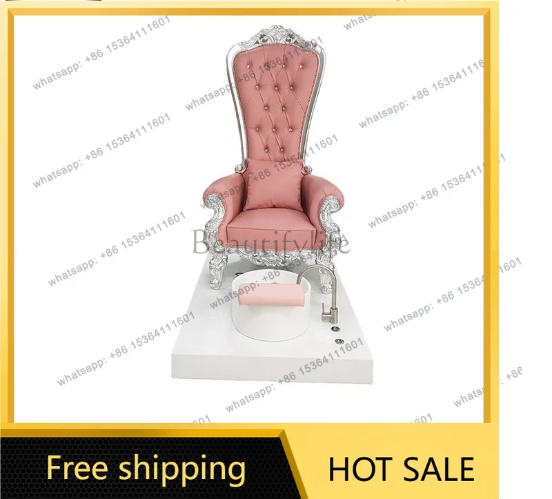 Factory Direct Sales Cross-border Foot Sofa High-end Sauna Emperor Chair Combination Set