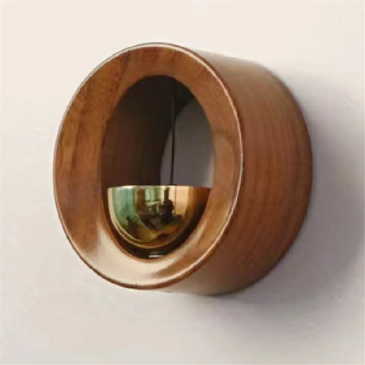 Imagem -02 - Wireless Door Bell para Lembrete de Entrada Wooden Wind Chime Campainha Estética Decorações Home b