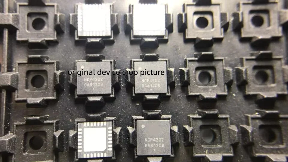 10PCS Original be of great Quality  NCP4202   NCP4202MNR2G  MULTI-PHASE VR11 I2C CONT QFN-28 pin-28
