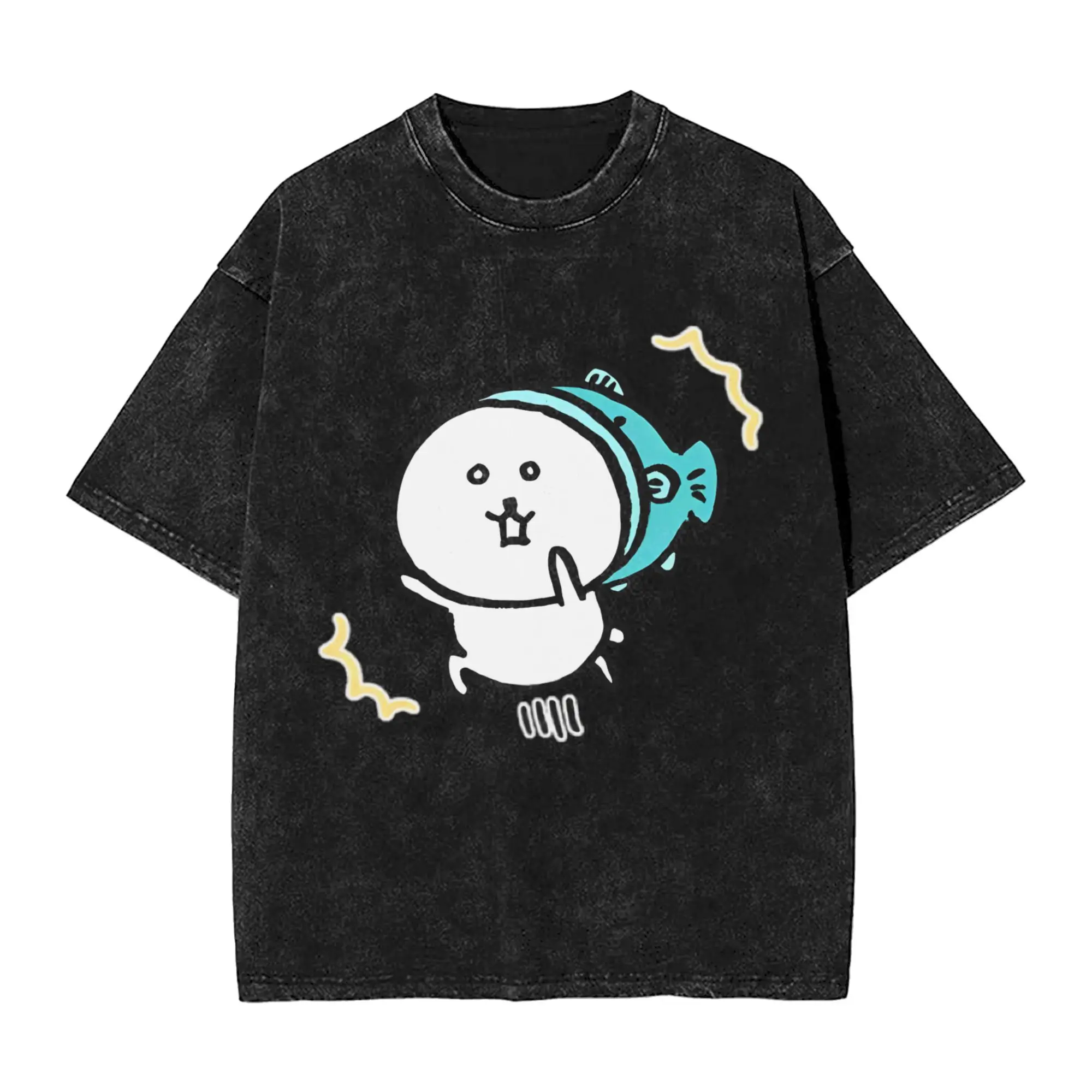 

Мужская и женская футболка с шуткой и медведем, трендовые футболки с героями мультфильмов Kawaii, пляжная футболка, уличная дизайнерская хлопковая одежда, новинка