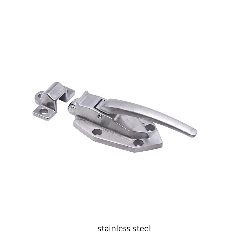 Stainless Steel Freezer Oven Cabinet Door Handle Cold Storage Knob Latch Hardware Cookware Part Industrial Plant