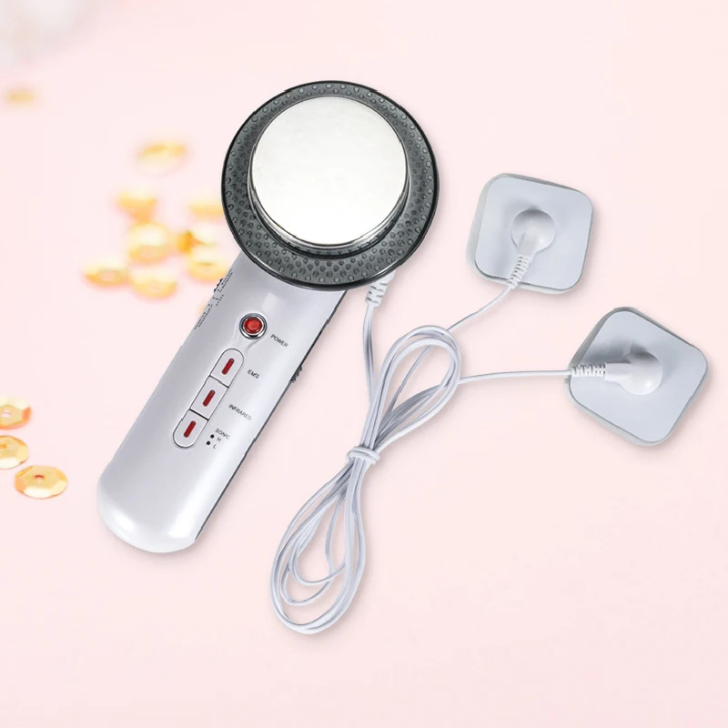 3 In 1 EMS Ultrasonic Cavitation Weight Lose Facial Lifting Body Slimming Massager Galvanic Infrared Lipo Fat Burner Machine