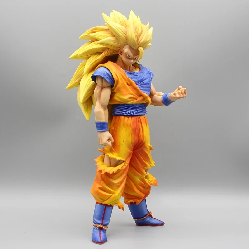 

Dragon Ball Z Goku Figure Dbz Super Saiyan 3 Action Figure Statue Anime Figurine 31cm Pvc Model Doll Toys Collectible Gift