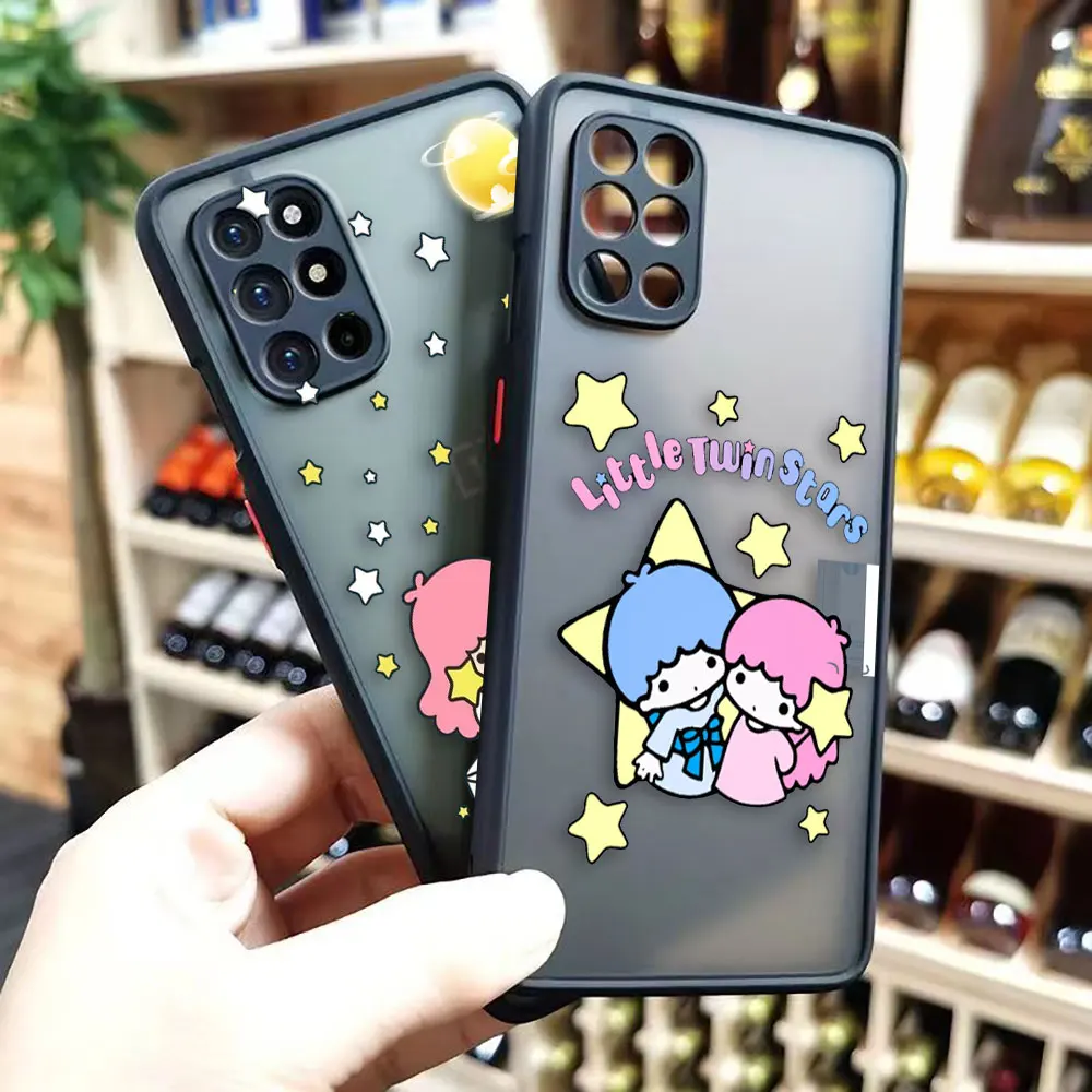 Matte Phone Case for Oneplus 9 8T 8 7 7T 6 5T PRO NORD CE 2 N10 N100 5G Case Funda Japanese S-Sanrio Little Twin Star