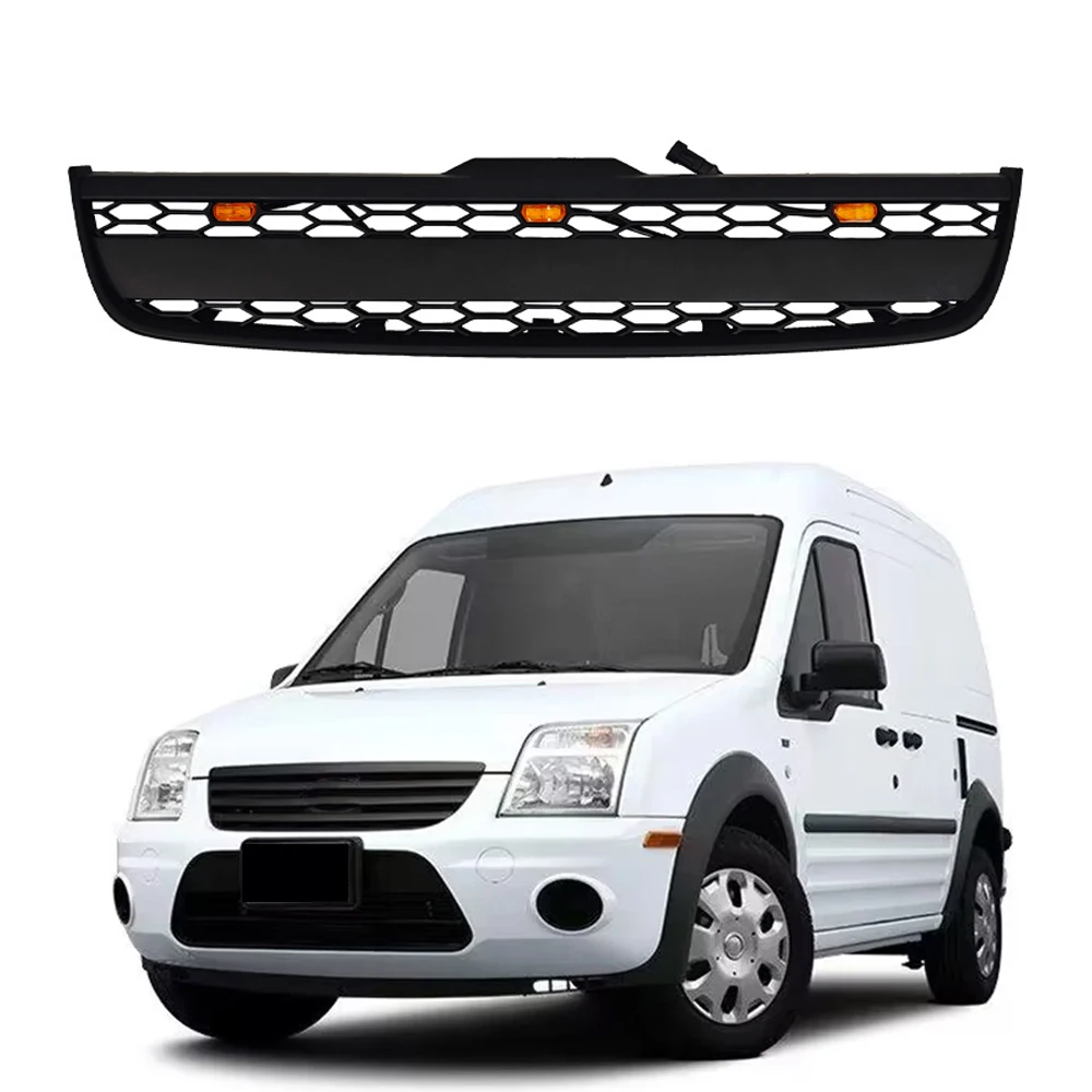 

Racing Grill Grills For Ford Transit Custom (North US Version) 2010-2013 2014-2021 Auto Front Bumper Grille Upper Guard Grid