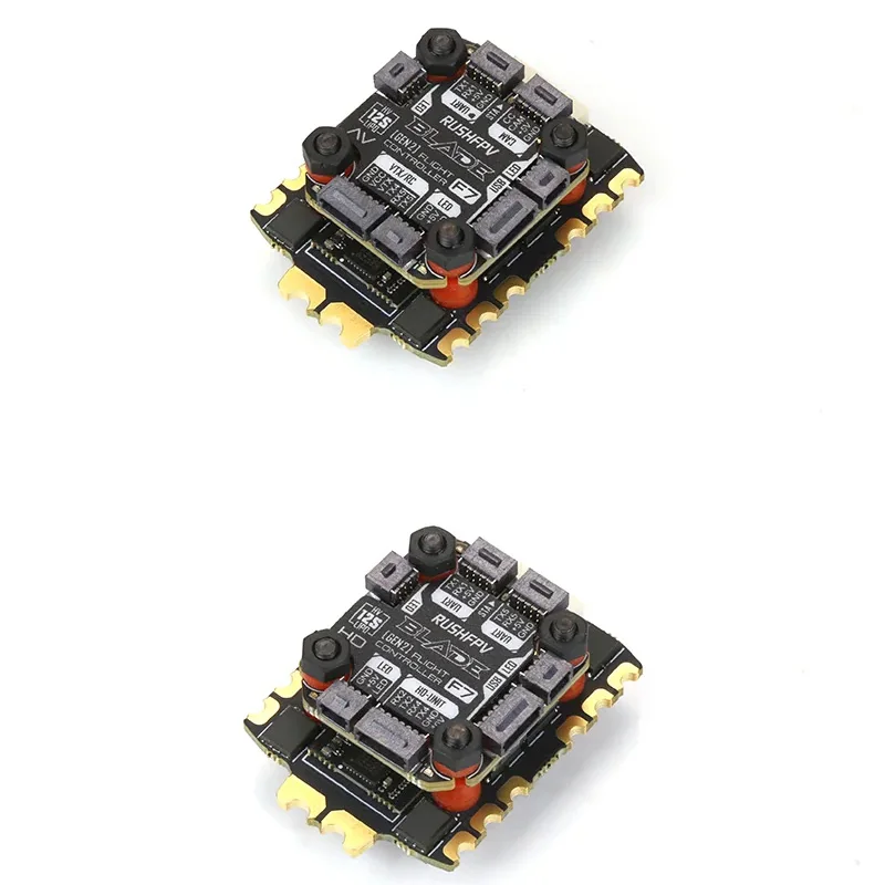 Rushfpv Rush Blade 60a Blheli_32 4in1 Brushless Esc For Rc Racing Fpv Drone