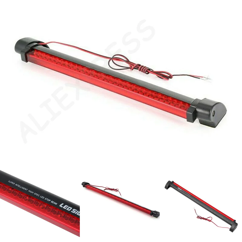 NewRed 56 LED 12V High Mount Third 3RD Brake Stop Tail Light Lamp Universal