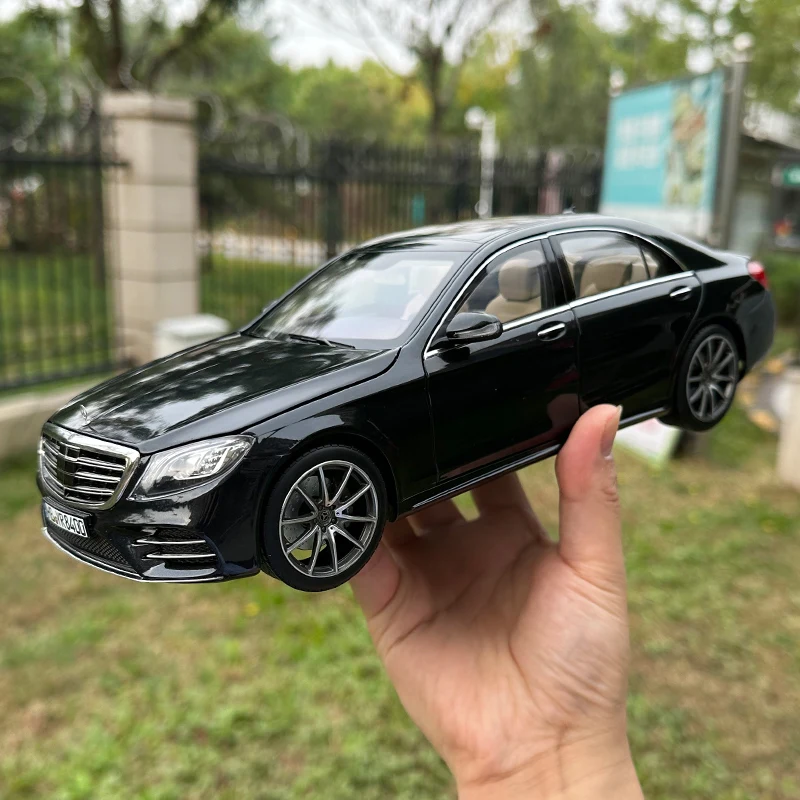 1: 18 Mercedes Benz W222 S-Class S450L 2018 Model Car Alloy