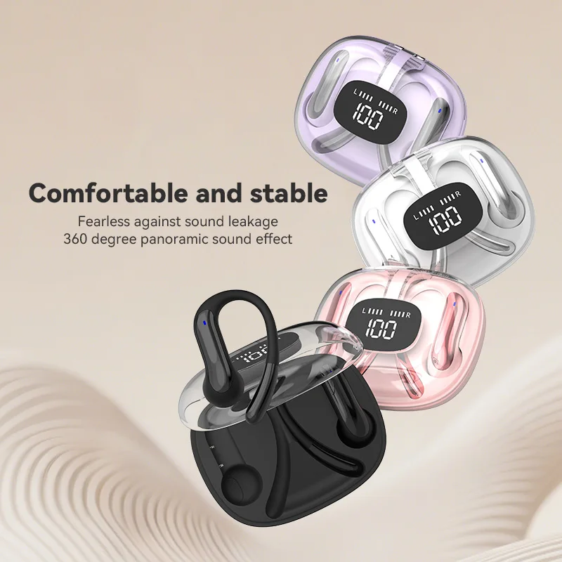 

K50 Wireless Bluetooth Earphones High Fidelity Sound 5.4 Latest Chip Super Long Battery Life Fingerprint Control