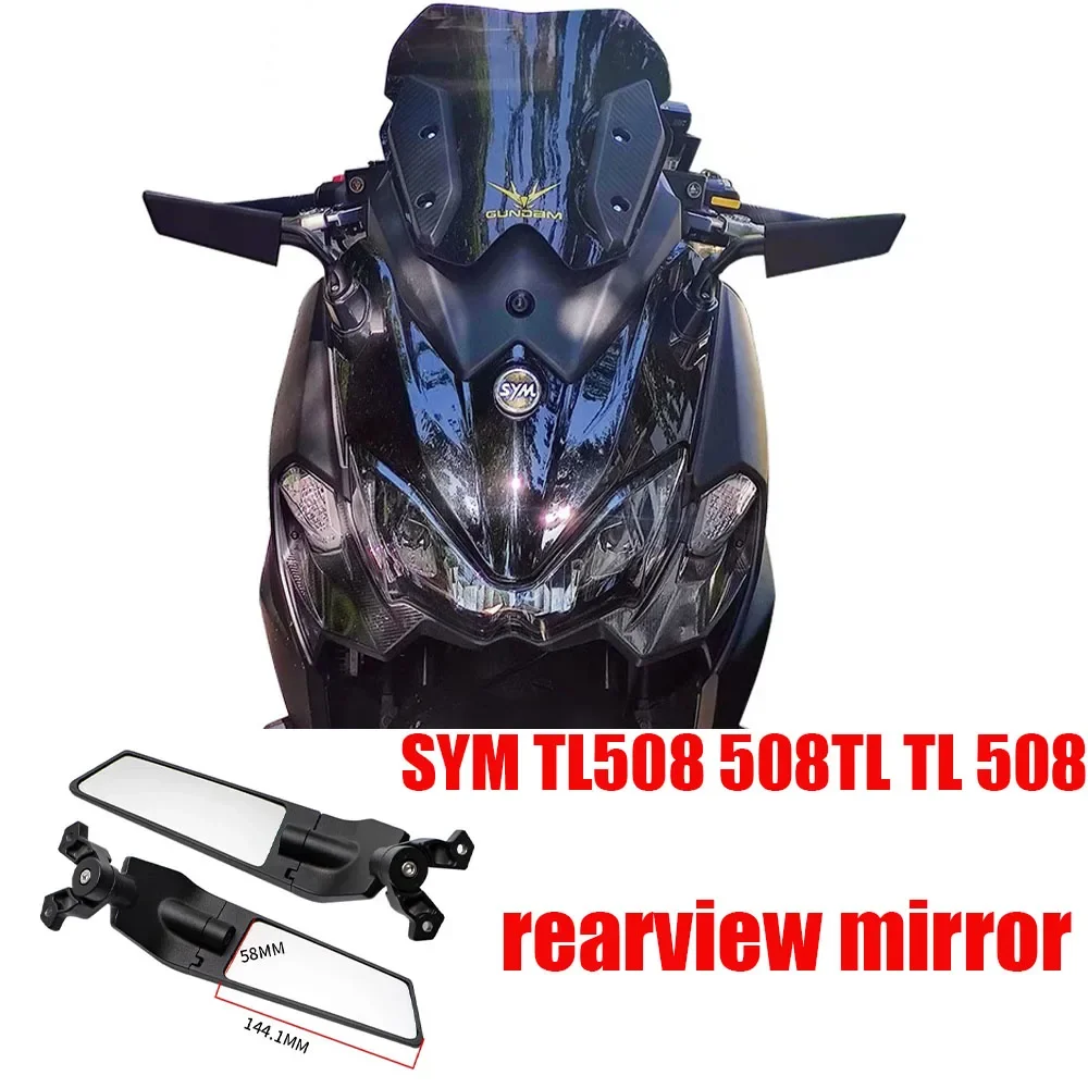 

New For SYM TL508 508TL TL 508 New Motorcycle Rear View Mirrors Adjustable Aluminum Mirror Accessories SYM TL508 508TL TL 508