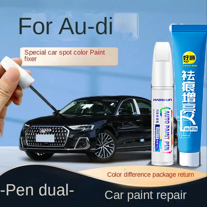 

Краска для ремонта царапин Подходит для Audi A3 A4L A6 Q3 Q5L Ручка для ретуши Origin Glacier White Ibis Черная краска для ремонта царапин