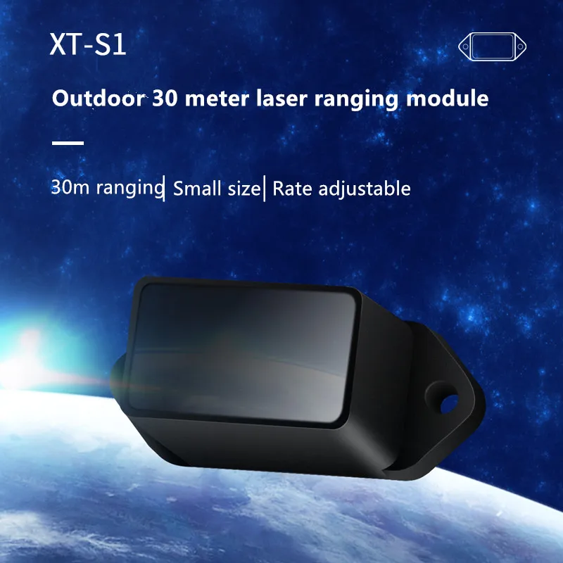 XT-S1 Outdoor anti-glar 30m laser ranging sensor high precision TOF lidar module infrared single point obstacle avoidance